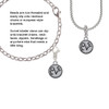 Love in Circle Rope Charm Bead Dangle