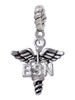 Caduceus - BSN Rope Charm Bead Dangle