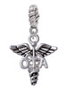 Caduceus - OTA Rope Charm Bead Dangle
