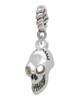 Medium Skull Rope Charm Bead Dangle