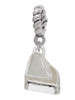 3-D Grand Piano Rope Charm Bead Dangle