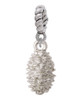 Pine Cone Rope Charm Bead Dangle