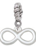 Medium Infinity Sign Rope Charm Bead Dangle