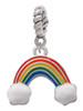 Rainbow Rope Charm Bead Dangle