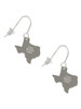 3 Merry Monkeys Stainless Steel Custom Engraved Texas - French Earrings