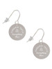 3 Merry Monkeys Stainless Steel Pumpkin Spice and Everything Nice Disc - French Earrings
