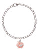 3 Merry Monkeys Resin Flying Pink Pig - Charm Bracelet