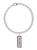 3 Merry Monkeys Silvertone Balance - Charm Bracelet