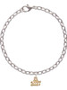 3 Merry Monkeys Goldtone Mini Year 2027 - Charm Bracelet