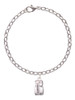 3 Merry Monkeys Silvertone 3-D Fire Engine - Charm Bracelet