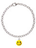 3 Merry Monkeys Resin Small 3-D Happy Face - Charm Bracelet