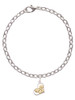 3 Merry Monkeys Plated Squirrel in Heart - Charm Bracelet