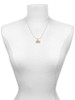 3 Merry Monkeys Goldtone Class of 2028 - Charm Necklace