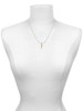 3 Merry Monkeys Goldtone Mini Open Peace Heart Key - Charm Necklace