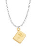 3 Merry Monkeys Goldtone Holy Bible - Charm Necklace