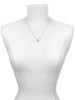 3 Merry Monkeys Goldtone Mini Year 2027 - Charm Necklace