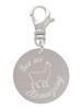 3 Merry Monkeys Stainless Steel You are LLAMAZING Llama Disc - Clip on Charm