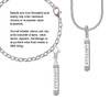 3 Merry Monkeys Courage Strength Wisdom Honesty - Bar - Clip on Charm