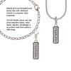 3 Merry Monkeys Silvertone Fearless - Clip on Charm