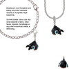 3 Merry Monkeys Resin Killer Whale - Clip on Charm