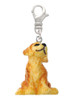 3 Merry Monkeys Resin Sitting Puppy - Clip on Charm