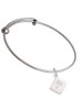 3 Merry Monkeys Silvertone Holy Bible - Charm Bangle Bracelet