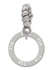 Tia Eternity Ring Rope Charm Bead Dangle