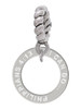 Philippians 4:13 Eternity Ring Rope Charm Bead Dangle