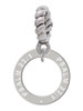 Psalm 23:1 Eternity Ring Rope Charm Bead Dangle