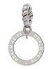 Psalm 46:10 Eternity Ring Rope Charm Bead Dangle