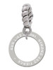 Run Like A Girl Eternity Ring Rope Charm Bead Dangle