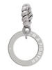 I'm A Fighter Eternity Ring Rope Charm Bead Dangle