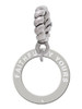 Faithfully Yours Eternity Ring Rope Charm Bead Dangle