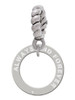 Always and Forever Eternity Ring Rope Charm Bead Dangle
