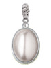 Small Grey Imitation Pearl Rope Charm Bead Dangle