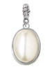 Small Cream Imitation Pearl Rope Charm Bead Dangle