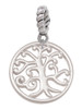 Tree of Life Cutout Rope Charm Bead Dangle