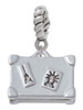 Suitcase Rope Charm Bead Dangle