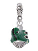 Enamel Alligator Spinner Rope Charm Bead Dangle