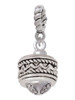 Zig Zag with Braid Spinner Rope Charm Bead Dangle
