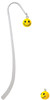Resin Small 3-D Happy Face Charm Bookmark