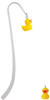 Resin Yellow Ducky Charm Bookmark