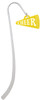 Acrylic 1.25" Yellow Cheer Megaphone Charm Bookmark