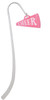 Acrylic 1.25" Pink Cheer Megaphone Charm Bookmark