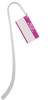 Acrylic Pink "Hello" Name Tag Charm Bookmark