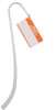 Acrylic Orange "Hello" Name Tag Charm Bookmark