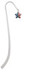Mini USA Patriotic Star Charm Bookmark