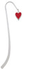 Card Suit - Heart Charm Bookmark
