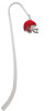 Small Red Football Helmet Charm Bookmark