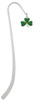 Green Three Leaf Clover - Shamrock Charm Bookmark